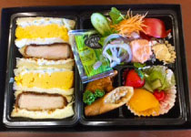 高級サンドイッチ弁当